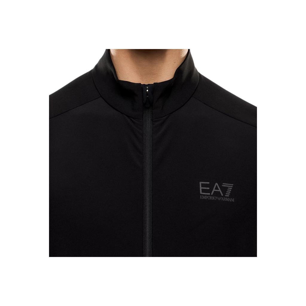 Emporio Armani EA7 High Breathability Stand Collar Reflective Zip Sports Jacket Men Jackets 7M000638-AF16826-UC001