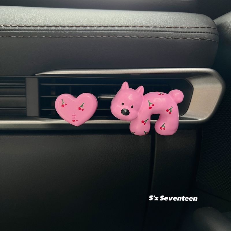 2024 New Car Air Vent Decoration Car Fragrance Perfume West Highland Terrier Car Diffuser Stone Car Ornament