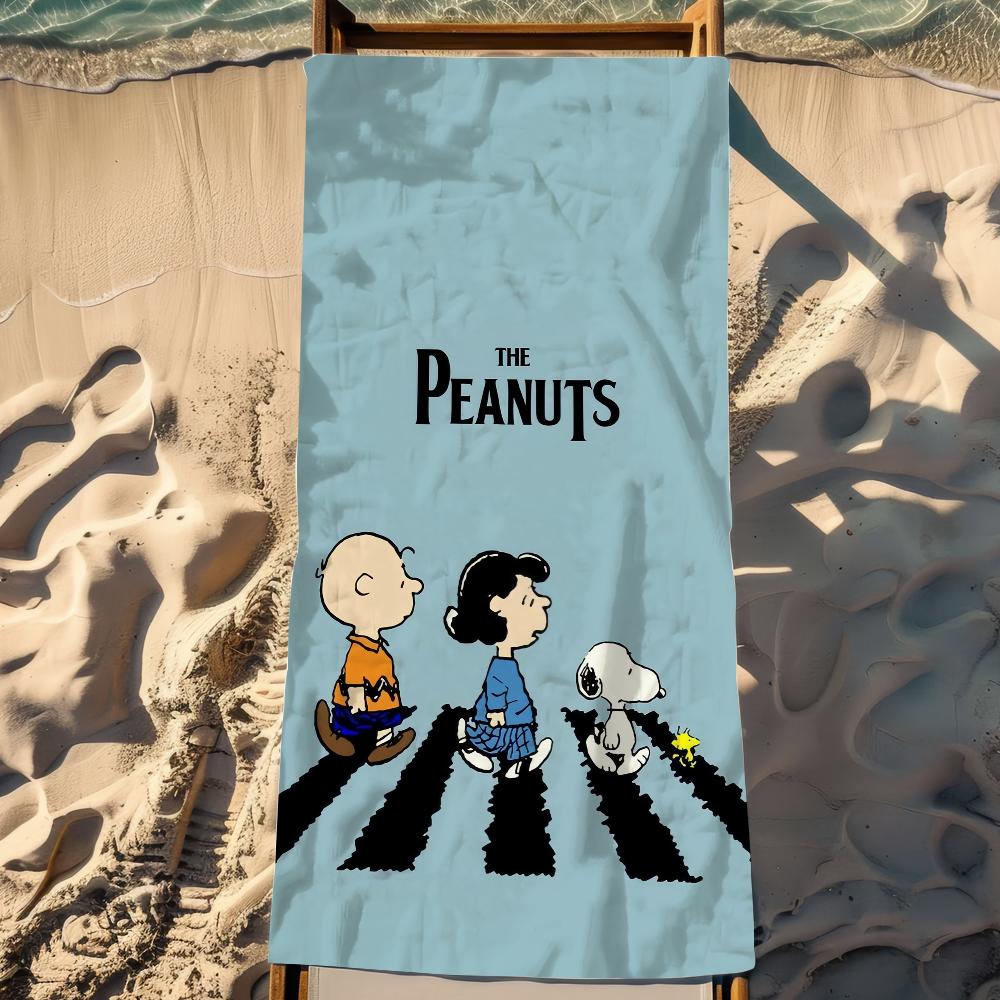 Towel Soft Cute Pool Gift For Travel S-Snoopys-S Gym Shower Camping Quick Dry Cartoon Sports Large Beach Towel