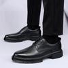 New men's formal leather shoes Fashionable minimalist design Wedding Outdoor Party work Office  Leisure business men's shoes