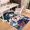 Genshin Impact characters6 Printed Absorbent Washable Carpet, Non-Slip Bathroom Mats, Kitchen Rugs, Yoga Mat,Living Room Entrance, Camping Picnic Rugs