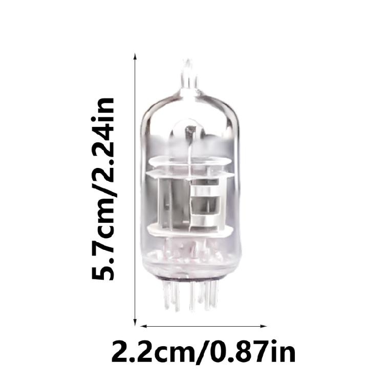 2024 Optimized 12AX7B Vacuum Tube with Internal Reinforced Plate Structure for High Gaines Amplifier Applications