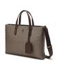 Daks Men'S Accessories Beige Two-Tone Canvas Briefcase Dbba6F083I3