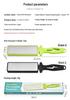 Multi-Functional 400 Grit Double-Sided Kitchen Knife Sharpener with Diamond Sand