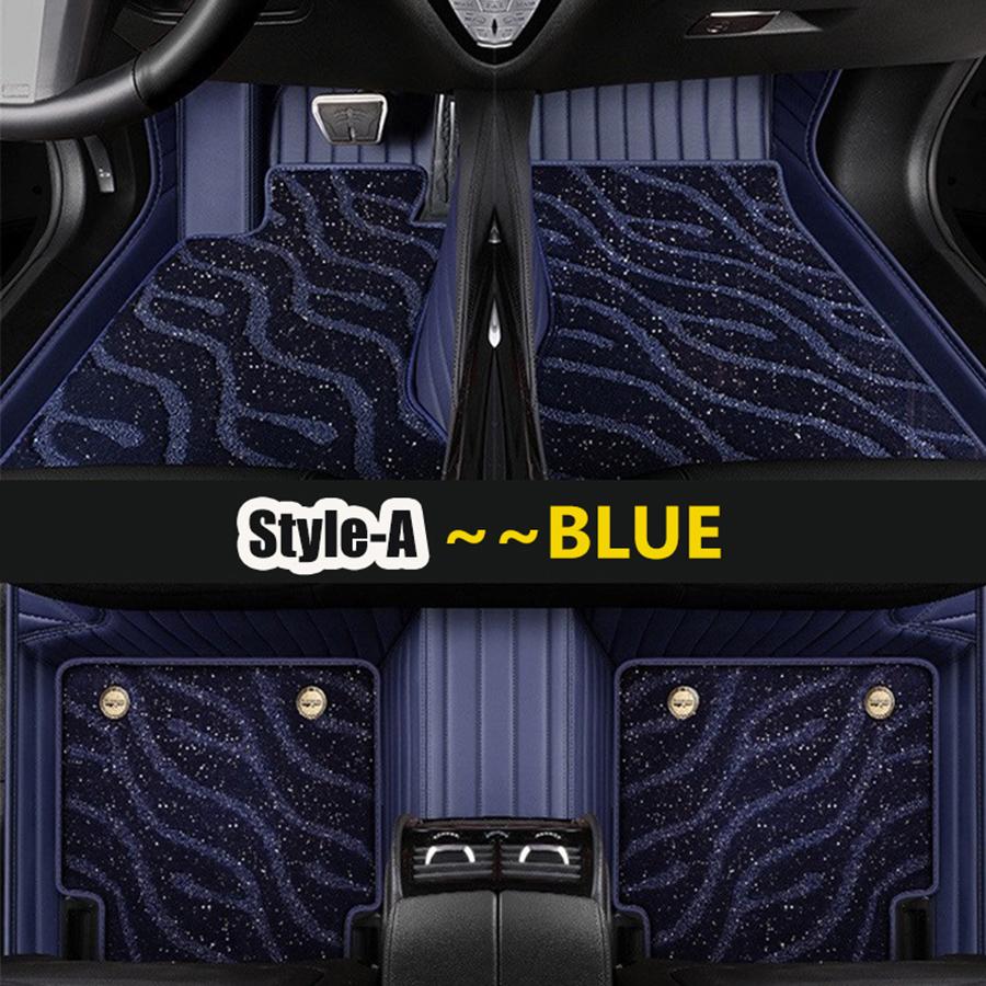 Custom 3D Car Floor Mats For Toyota C-HR 2018-2025 bZ4X 2025  bZ3 2025-2025  bZ5 2025 PU Leather Interior Accessories Styling CHRGasoline2018-2024