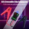 Auto-Jumper-Booster-Kabelclip Notfall-Autobatterie Intelligente Krokodilklemmen Rot-Schwarz-Clips für 12-V-Starthilfe