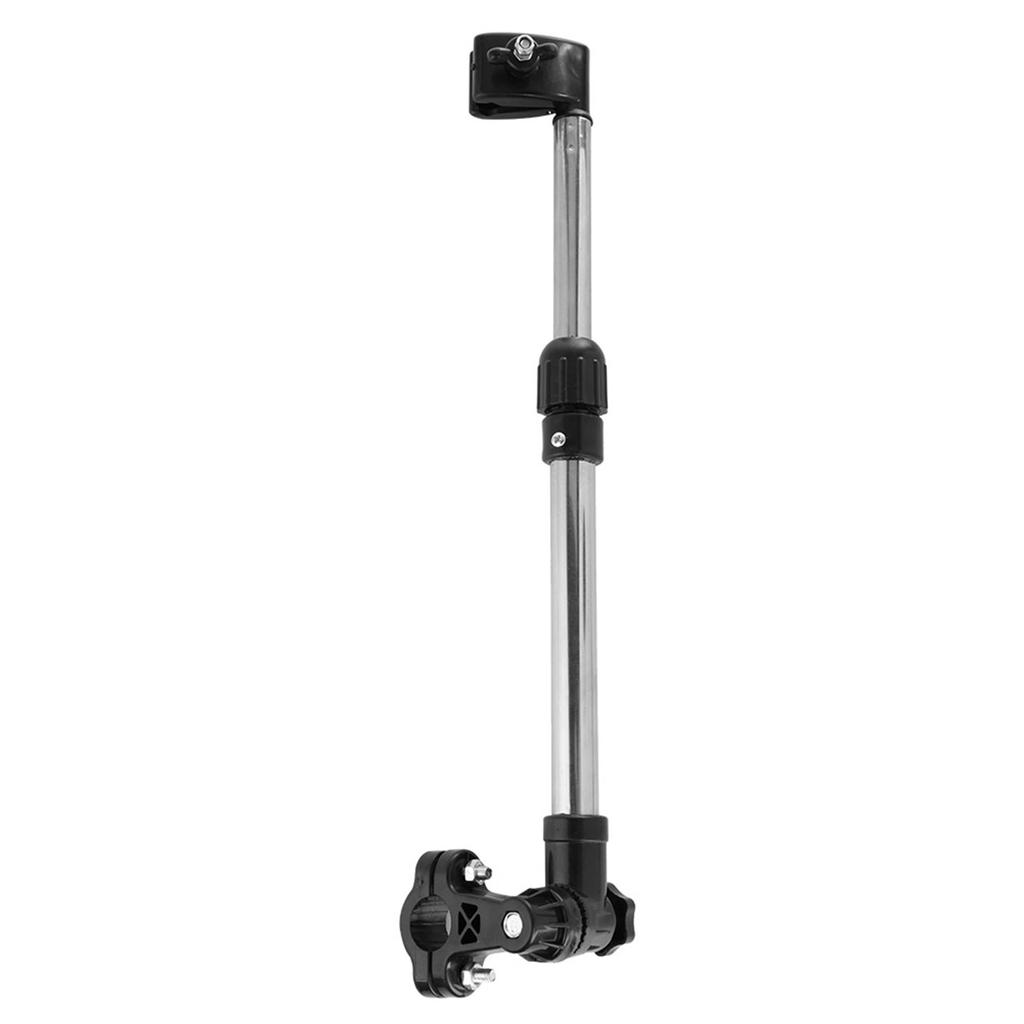 Umbrella Support Baby, Stainless Steel   Baby Stroller Trolley Wa Stand Pram Retractable Holder Port Walker for Wheelchair MBC