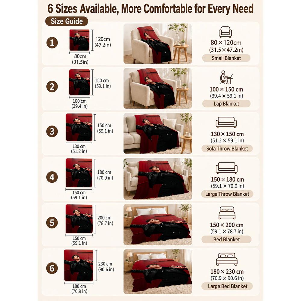 Edgy Fashion Style Black Theme Blanket Suitable For All Seasons For Outdoor Travel Home Decor Valentine'S Day Gift
