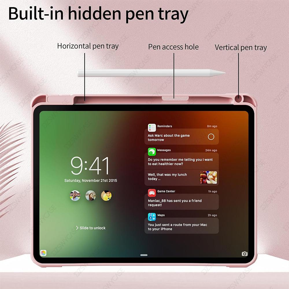 Case for IPad Air 13 Inch M3 2025 & M2 2024, IPad Pro 12.9"(2022-2018 Released) Slim Smart Protective Cover, Auto Wake Sleep