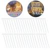 60pack Strong Celebratory Light Stakes for Bulbs Great for Driveway and Seasonal Displays