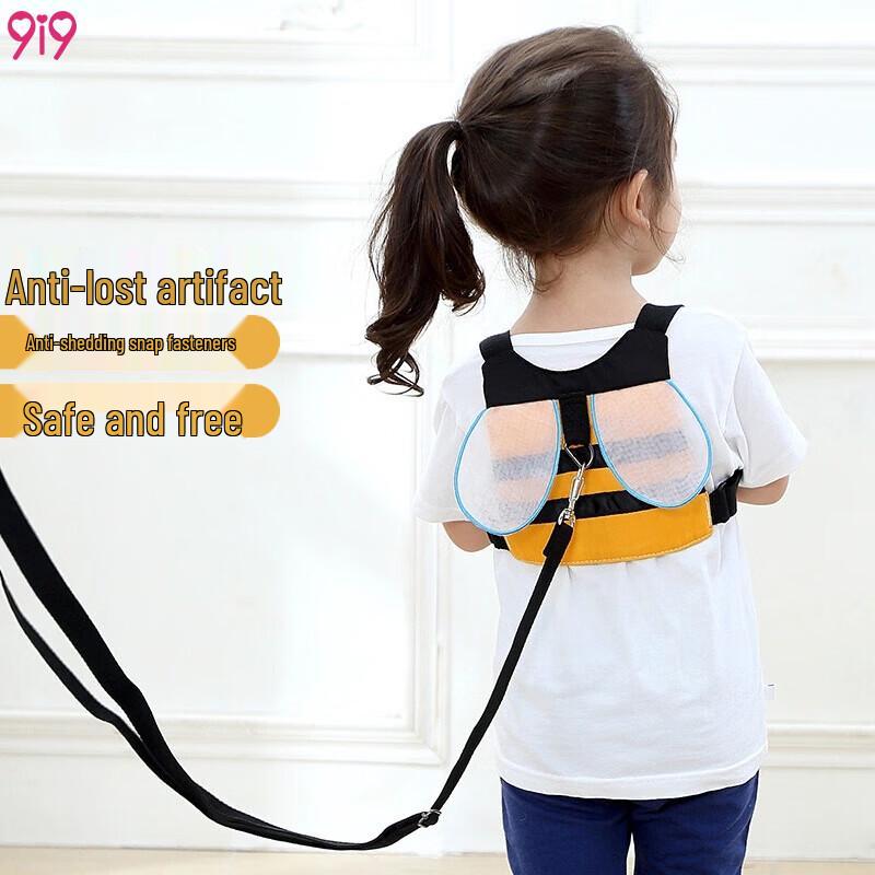 9i9 Baby Anti-Lost Harness with Leash - Bee Design