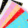 Party-Gastgeschenktüten mit Sternenmuster Aluminiumfolienmaterial Strapazierfähiger Griff Ausgeschnittener Griff für Geschenkverpackung und Veranstaltungsnutzung Mehrzweck