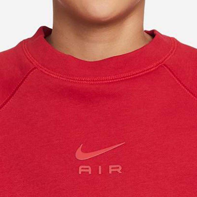 Nike Hoodie Sports Casual Fashion Warm Pullover Kids hoodies Red FD3215-687
