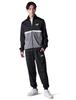 Uformelt sportssett topp og underdel Jersey Poly Fargeblokk Drakt 687659 25 Farge Svart M Herre Vår/Sommer (01)