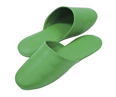 Navis Antibacterial Noble Green Value Pack of 6 Pairs Slippers, (1 Bag)