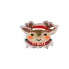 Elk Santa Claus Shark Clip Acrylic Cartoon Hair Grab Clip Fashion Christmas Tree Hair Claw  Girl