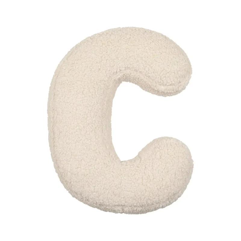 26 English Letters Throw Pillows Plush Stuffed Bed Sofa Cushion Seat Pillow Car Pillow Bedroom Decor Photography Props