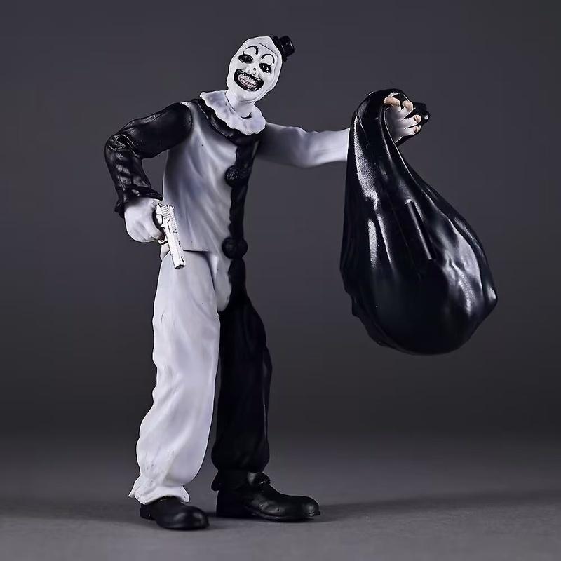 Carded Art The Clown Color Changing Action Figure Terrifier Collectible Horror Model Trendy Toy For Horror Movie Fans