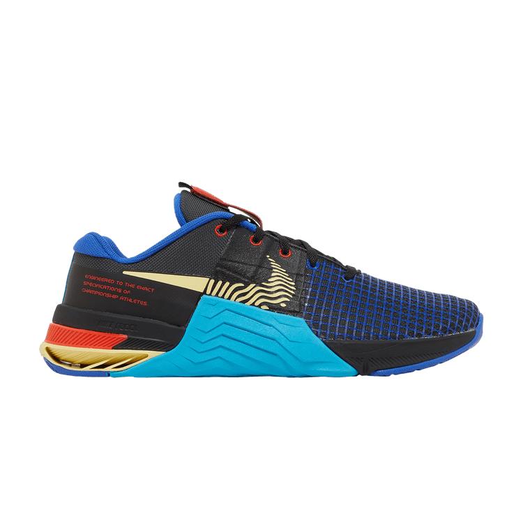 Nike Metcon 8 Anthracite Blue Lightning 40