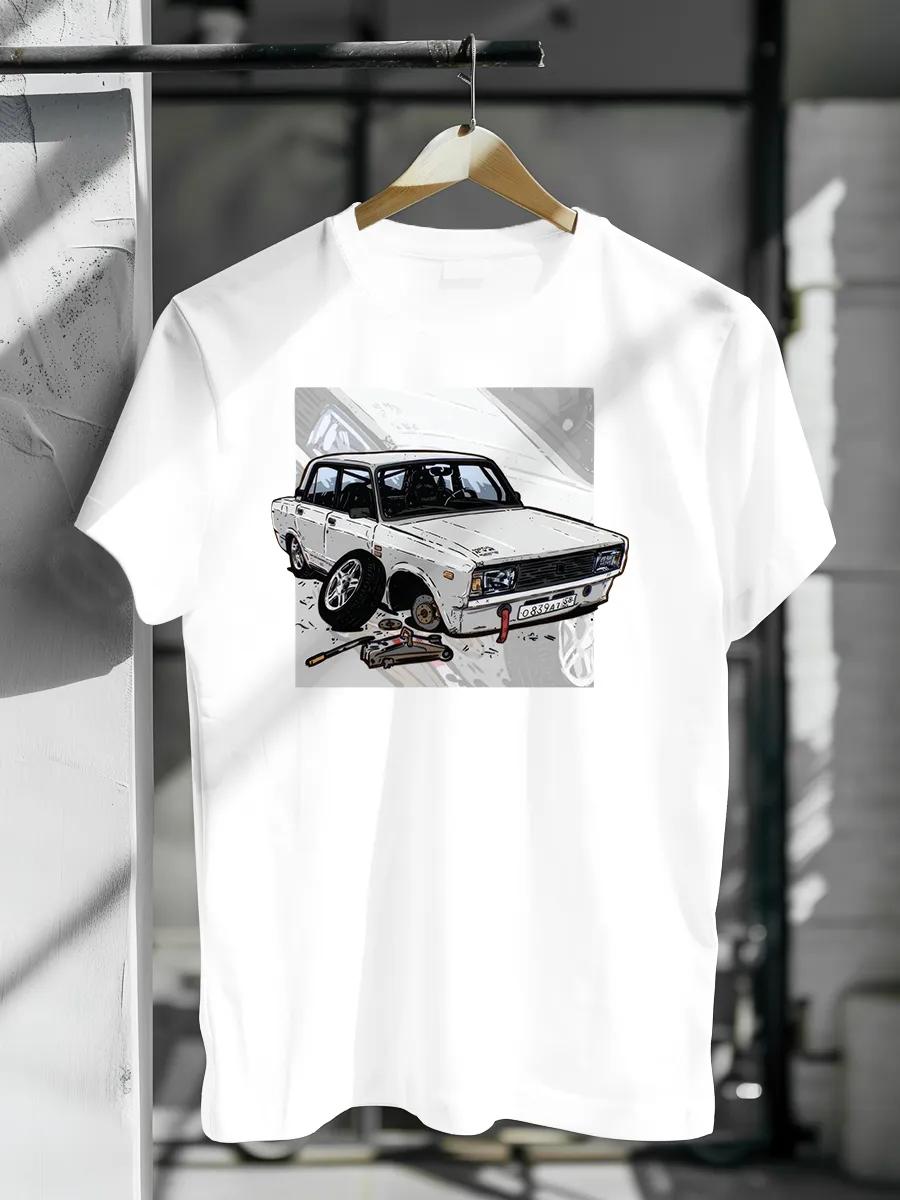 

Oversized T-shirt with y2k print 4XL