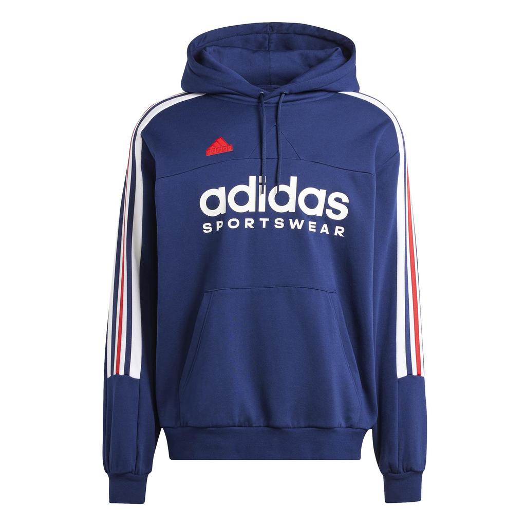 Adidas House of Tiro Nations Pack Hoodie Team Navy Scarlet Men's JNW83, Blue/White/Better (IY4530)