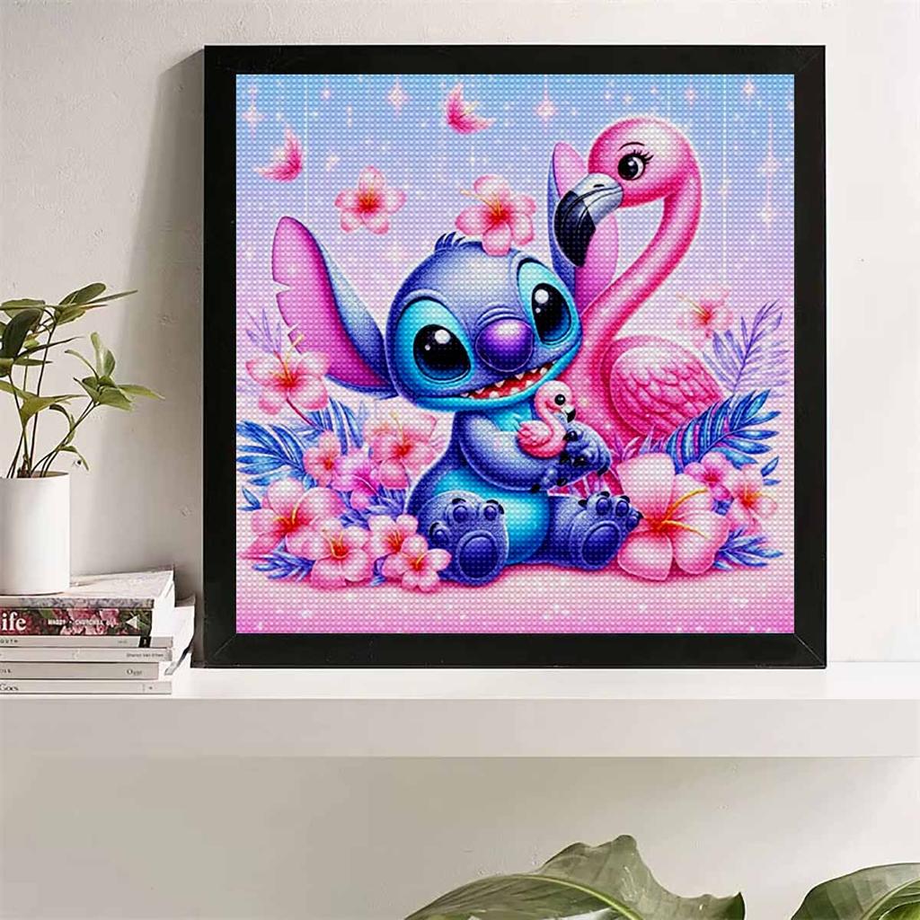 5D DIY Diamond Painting Decorative Stitch and The Flame Crane Full Round Drill Scenery Diamond Embroidery Cross Stitch Kits Home Decor Gift