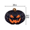 3D Honeycomb Design Halloween Honeycomb Ball Pendant Paper Craft Material Ceiling Mountable Hanging Halloween Ornaments