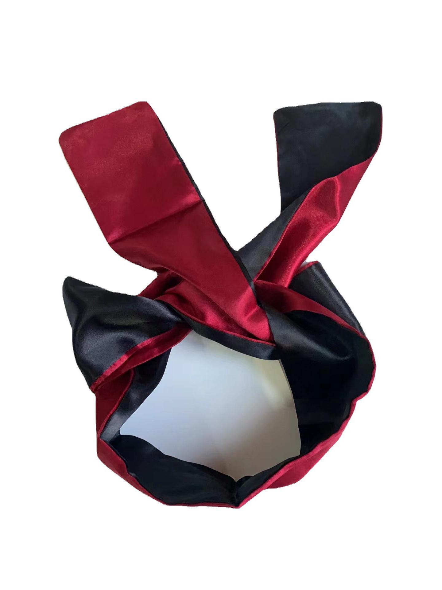 

Satin Eye Mask - Adult Accessories for Couples One Size чорний/червоний