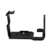 Qiilu Aluminum Quick Release L Plate for FX3 FX30 Camera | Anti-Slip Gasket Design, 1/4" and 3/8" Screw Holes for ARCA Tripod Compatible
