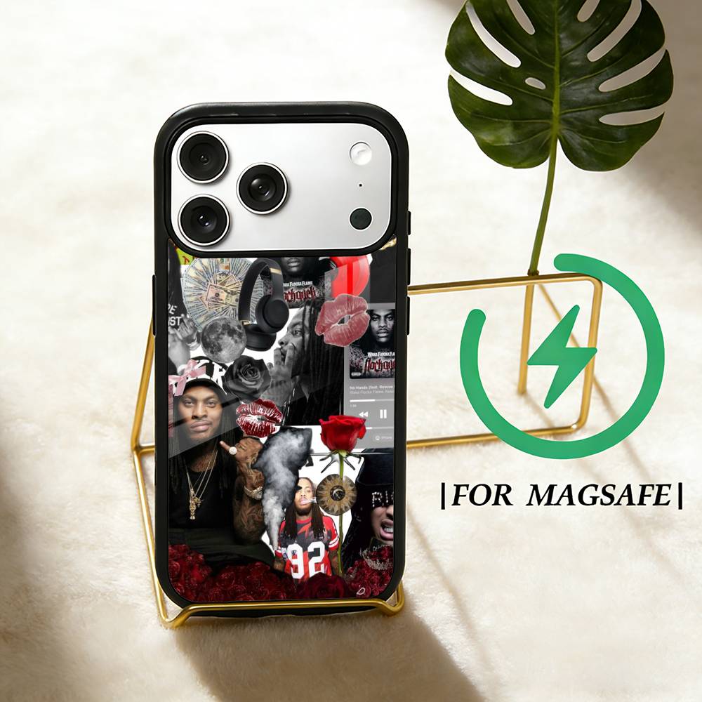 Rapper Waka Flocka Flame Phone Case For iPhone 17,16,15,14,13,12,Plus,Pro,Max for Magsafe Magnetic Wireless Charging