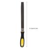8in Half Round  Mill Steel File Rasp with Handle Sharpening Shaping Tool for Metal Projects(Fine Teeth File )