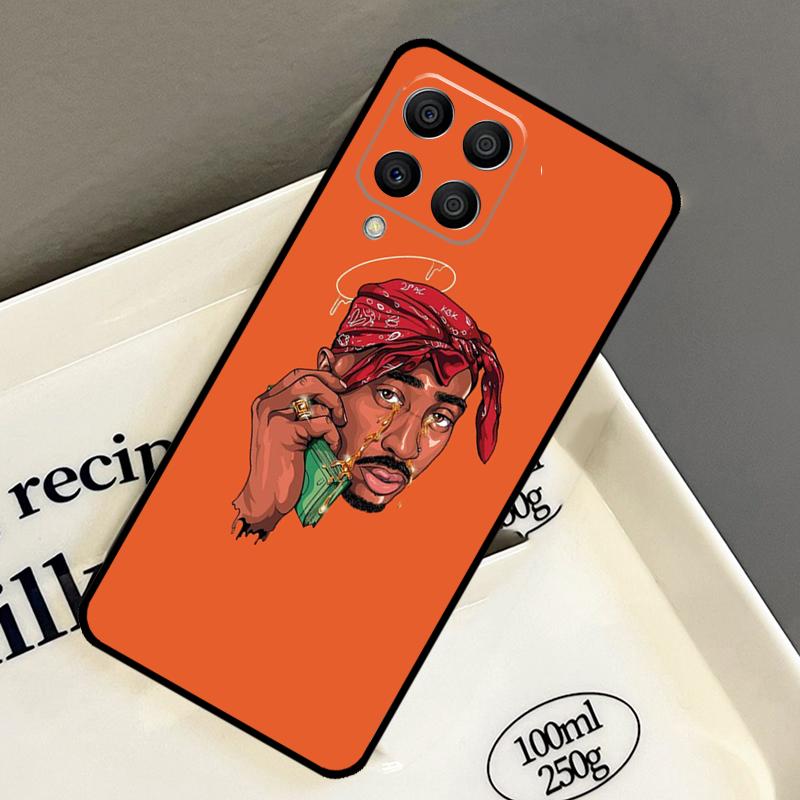 Rapper 2pac Singer Tupac Case For Samsung Galaxy M21 M31 M14 M34 M54 M33 M16 M36 M56 M53 M13 M12 M32 M52 M15 M55 M35