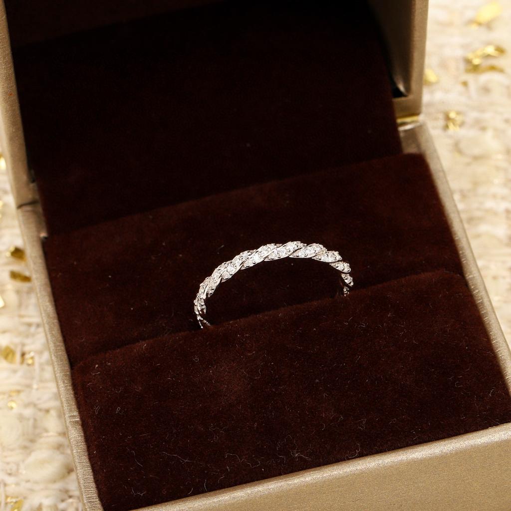 Latest Hot Brand Vintage Women's Rings Luxury Jewelry For Women Full Diamonds Designer Fashion Pure 925 Silver Lady Party Rings