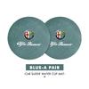 Car Stickers 2pcs Car Coaster Anti Slip Mat Water Cup Pad Accessories For Alfa Romeo GT Stelvio F1 Brera Volante Tonale Gloria D QA4
