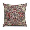 Retro Pattern Printed Cushion Pillow Cover Sofa Side Sleeping Household Products Linen Cushion Geometric Pattern