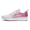 Li Ning Fabric Slip Resistant And Breathable Low Top Running Shoes Women's White Red ARMR022-7
