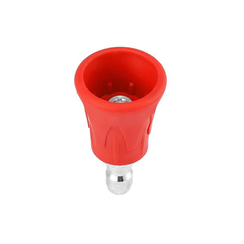 Car Washer: Quick-Connect, Color-Coded, Splash-Proof Nozzle with Soft Rubber Sleeve