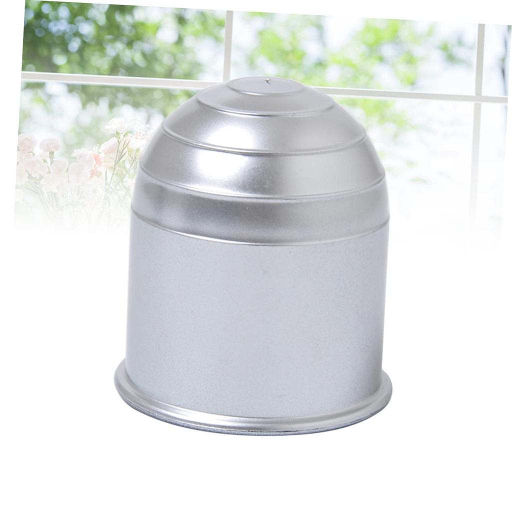 Gatuida Ball Protector Car Ball Cover Hitch Ball Cover Silver