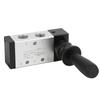 Pneumatický ručně ovládaný ventil 5 portů 2 polohy ruční pákový ventil 0 0,8 MPa (4H210 08)