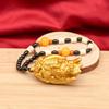 Handcrafted Pixiu Buddha Hand Pendant for Wealth and Prosperity