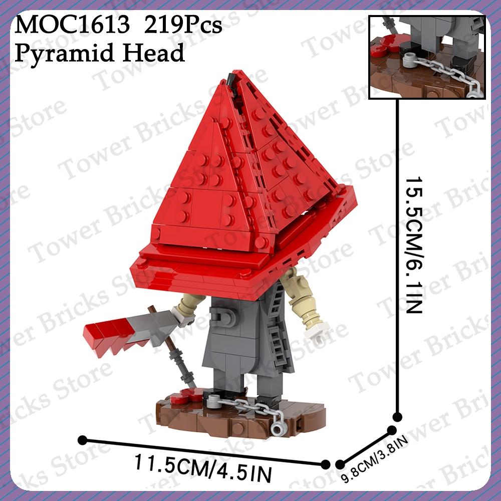 MOOXI 99 Nights In Forest Silent Hill MOC Horror Game Figures Building Blocks Set Toys For Children Adult Gift Compatible Bricks