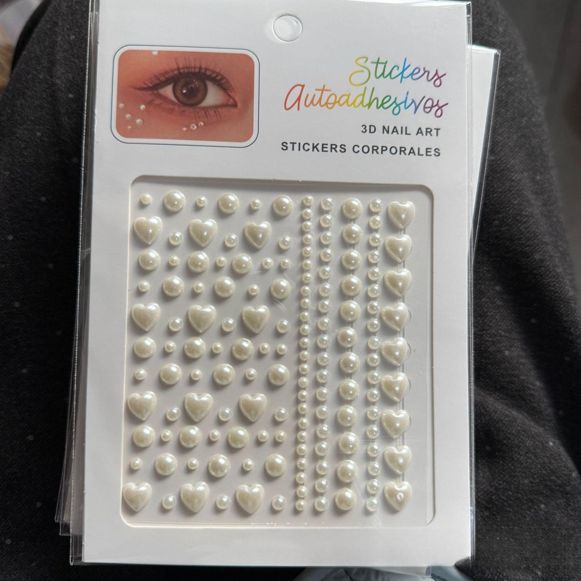 3D Stereo Rhinestone Scrapbook Žurnāla uzlīme