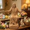 Desk Companion Figurines Jesuses Christ Statue Ornament Religious Gift Christian Car Dashboards Home Office Decoration