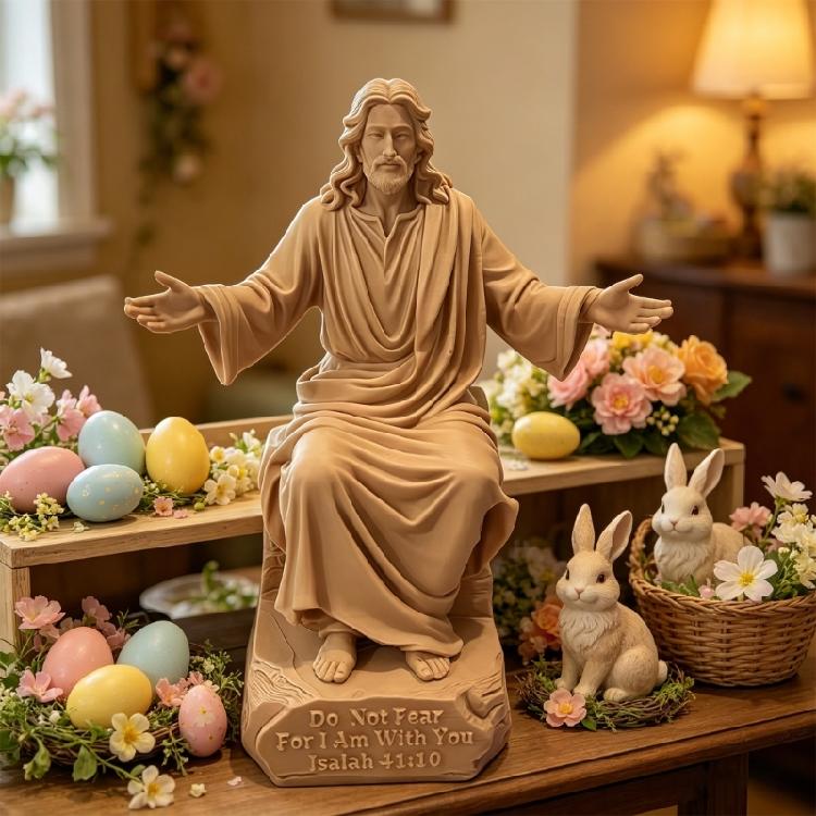Desk Companion Figurines Jesuses Christ Statue Ornament Religious Gift Christian Car Dashboards Home Office Decoration