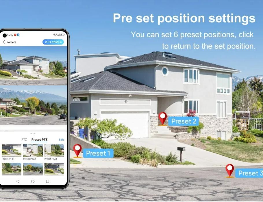 LS VISION 12MP 4G/WiFi Dual Screen Solar Camera Outdoor 10X Zoom 6K Three Lens Human Auto Tracking Surveillance Camera V380 Pro