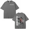 American TV Series Eddie Munson The Demogorgon Tshirt Man Eating Flower Tshirt Mens Womens Gothic Fashion Retro Y2K Tshirt