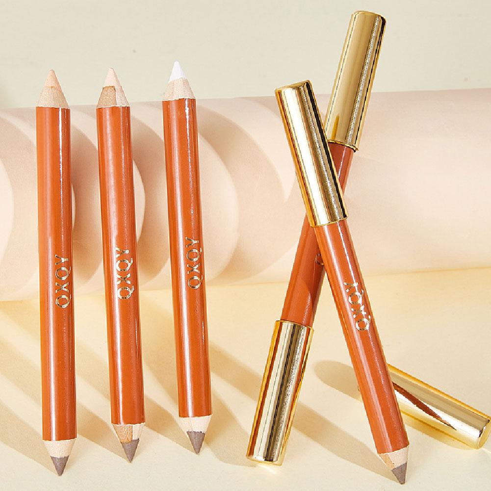 QXQY Creion Contur Stereoscopic cu Două Capete Stick Natural pentru Conturarea Nasului Shado de Iluminare Y7C1