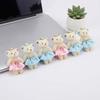 10pcs/set Cartoon Mini Bear Flower Bouquet Plush Animal Bear Plush Toys  Graduation Gifts
