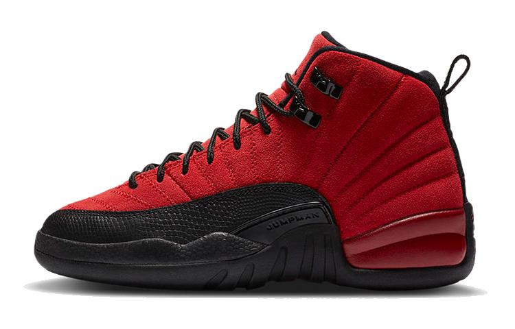 Jordan 12 Retro Reverse Flu Game GS 153265-602 38.5