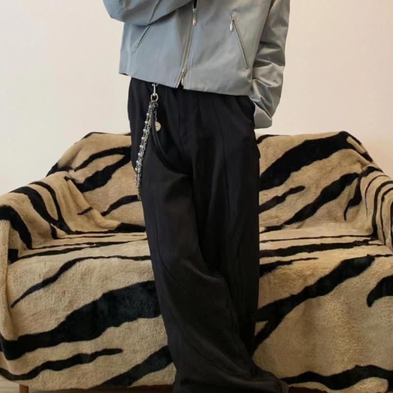 Stylish Double Layer Beaded Trouser Chain Handmade Pants Chain Simple Operation Clothing Accessory for Men and Women